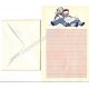 Conjunto de Papel de Carta Raro Importado Raggedy Ann & Andy CRS2