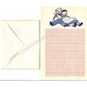 Conjunto de Papel de Carta Raro Importado Raggedy Ann & Andy CRS2