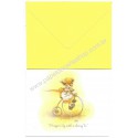 Notecard Cartão Antigo Importado Gretchen Barbi Sargent A.G