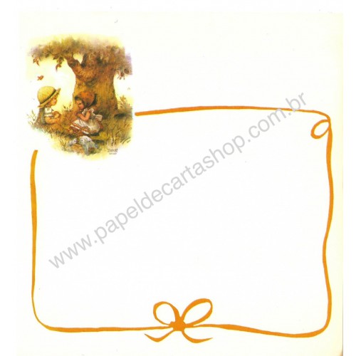 Papel de Carta Antigo Barbi Sargent Gretchen CLA3