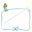 Papel de Carta Antigo Barbi Sargent Miss Blue 2