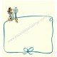 Papel de Carta Antigo Barbi Sargent Miss Blue 3