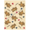 Ano 1988. Conjunto de Papel de Carta Noranekoland CBG Vintage Sanrio