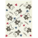 Ano 1988. Conjunto de Papel de Carta Noranekoland CRE Vintage Sanrio