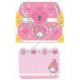 Ano 2007. Conjunto de Mini Papel de Carta My Melody Treasure Sanrio