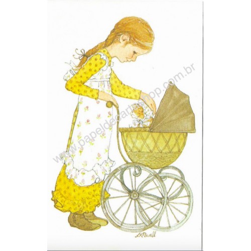 Kit 4 Notecards Cartões Antigos Importados Kids LKPowell Current