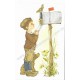 Kit 4 Notecards Cartões Antigos Importados Kids LKPowell Current