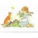 Kit 4 Notecards Cartões Antigos Importados Kids LKPowell Current