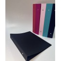 Pasta PINO TECIDO Colors A4 AZUL MARINHO Organização de Papéis de Carta