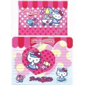 Ano 2004. Conjunto de Papel de Carta Hello Kitty Lollypop Sanrio