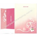 Conjunto de Papel de Carta Antigo Melody Drop YUKARI Japan