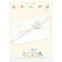 Conjunto de Papel de Carta Antigo (Vintage) NEKO NEKO KONEKO CRS Gakken
