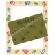 Conjunto de Papel de Carta Antigo (Vintage) Peach Kids Japan