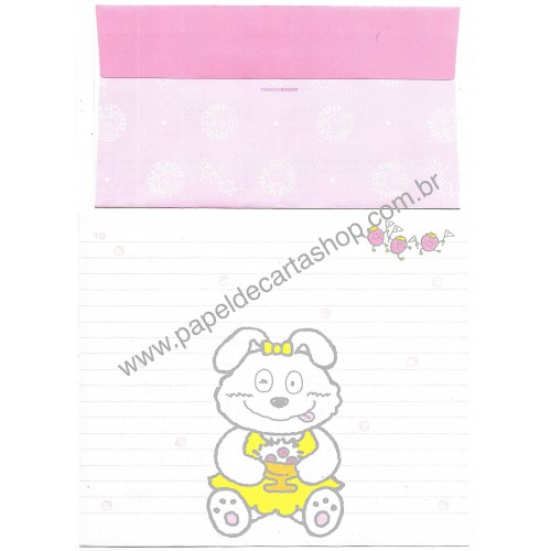 Conjunto de Papel de Carta Antigo CRS Strawberry Tombow Sugar