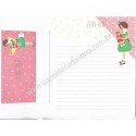 Conjunto de Papel de Carta Vintage Petite Fille Japan
