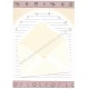Conjunto de Papel de Carta Vintage Mary's Collection CLA YUKARI JPN