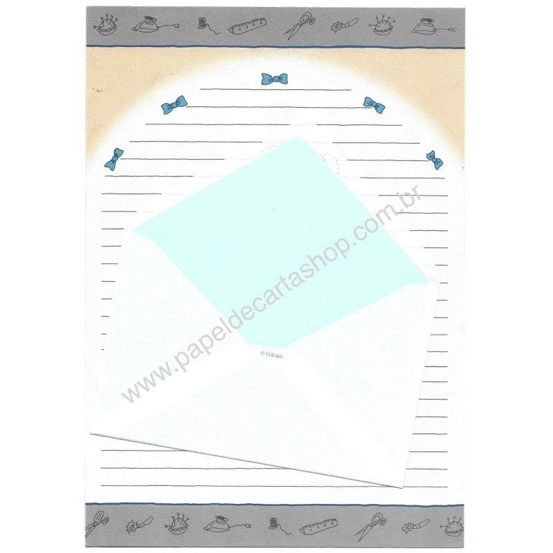 Conjunto de Papel de Carta Vintage Mary's Collection CAZ YUKARI JPN