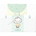 Conjunto de Papel de Carta Vintage Charming Lulu CVD Sunbeam JPN
