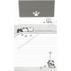 Conjunto de Papel de Carta Vintage Nyan 2 Town Blue YÜKARI JAPAN