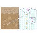 Conjunto de Papel de Carta Antigo Vintage La Chemise CAZ2 MIDORI
