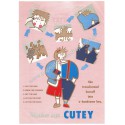 Conjunto de Papel de Carta Antigo Vintage CHANGE Kutsuwa Japan