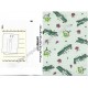Conjunto de Papel de Carta Antigo Lucky Paradise JAPAN