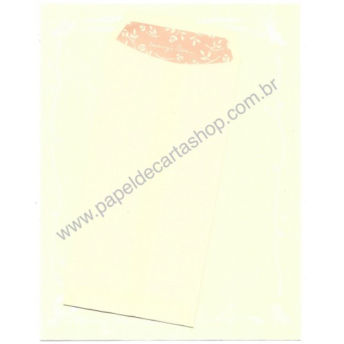 Conjunto de Papel de Carta Vintage Mary's Bear