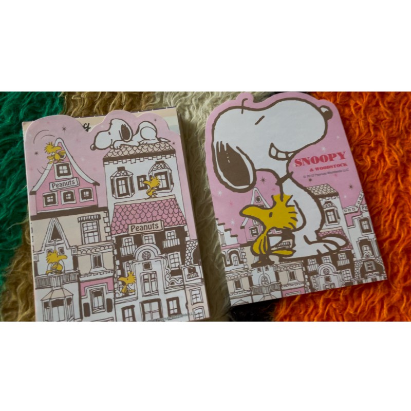 Coleção de Notas SNOOPY/Peanuts Originais