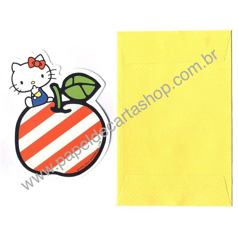 Ano 2014. Conjunto de Mini-Cartão de Mensagem Sanrio HK Dots CAMI