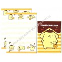 Ano 2014. Conjunto de Mini-Papel de Carta PomPomPurin CAM - Sanrio