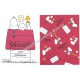 Conjunto de Papel de Carta Snoopy VM Antigo Peanuts Hallmark