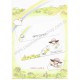 Conjunto de Papel de Carta Vintage Tiny Candy Rainbow Gakken