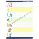 Ano 1979. Conjunto de Papel de Carta Seven Silly Dwarfs ABC Sanrio