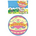 Ano 1985. Conjunto de Papel de Carta Harmonyland Sanrio Puroland