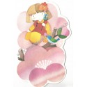 Ano 19XX. Mini-Envelope DC Vila das Fadas Vintage Sanrio