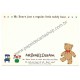 Ano 1994. Postcard Cartão Postal Mr. Bears Dream Vintage Sanrio