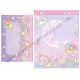 Ano 2014. Kit 2 Conjuntos de Papel de Carta Little Twin Stars Night Sky Sanrio