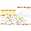 Conjunto de Mini-Papel de Carta com envelope ADO MIZUMORI 0108