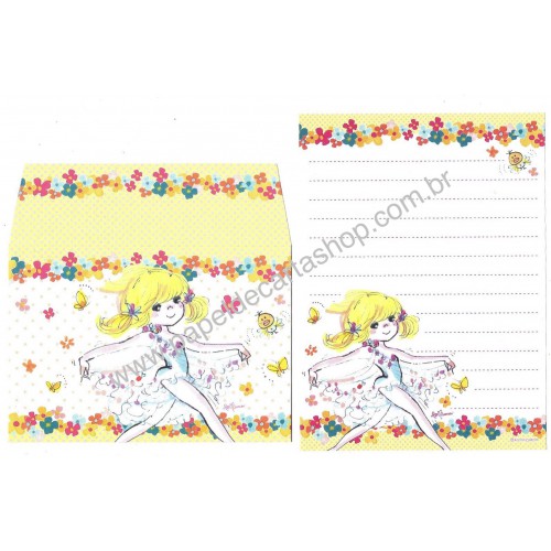 Conjunto de Mini-Papel de Carta com envelope ADO MIZUMORI 0108