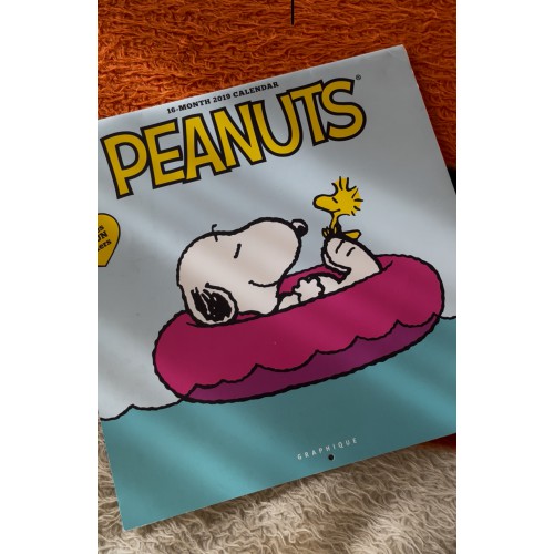 Calendário Importado PEANUTS 2019 Graphique