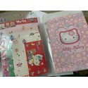Pasta & Coleção de Papéis de Carta Antigos Sanrio