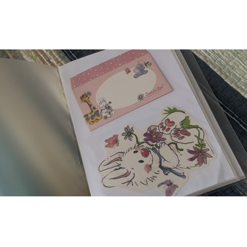 Pasta & Coleção de Papéis de Carta Personagens