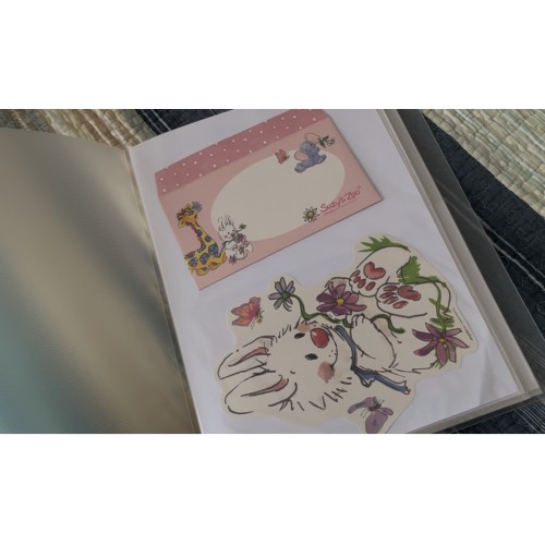 Pasta & Coleção de Papéis de Carta Personagens