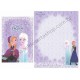 Kit 2 Conjuntos de Papel de Carta Disney Frozen Elsa & Anna (LB)