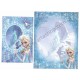 Kit 2 Conjuntos de Papel de Carta Disney Frozen Queen of the North Mountain
