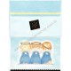 Notecard Antigo Importado Ruth Morehead Holly Babes G Blue Hallmark