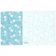Kit 2 Conjuntos de Papéis de Carta The Aristocats Marie Disney