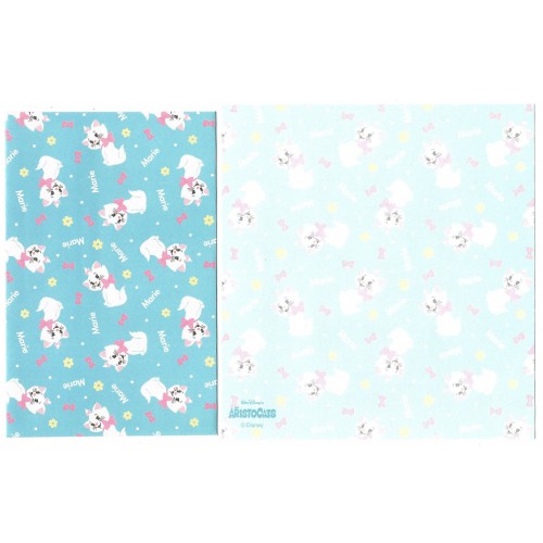Kit 2 Conjuntos de Papéis de Carta The Aristocats Marie Disney