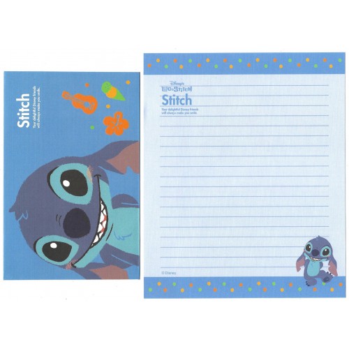 Kit 3 Conjuntos de Papéis de Carta Disney Lilo & Stitch