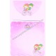 Conjunto de Papel de Carta Antigo (Vintage) Pixies Rosa Lyric Japan